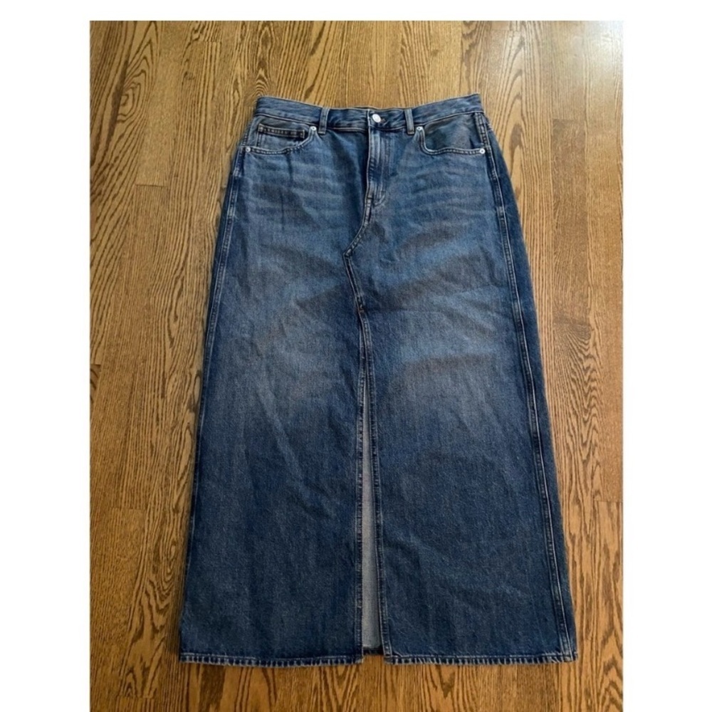 MADEWELL Midi Denim Skirt - Picture 7 of 9